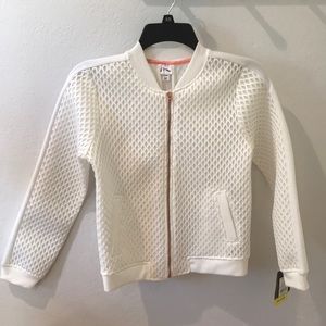 White sheer jacket